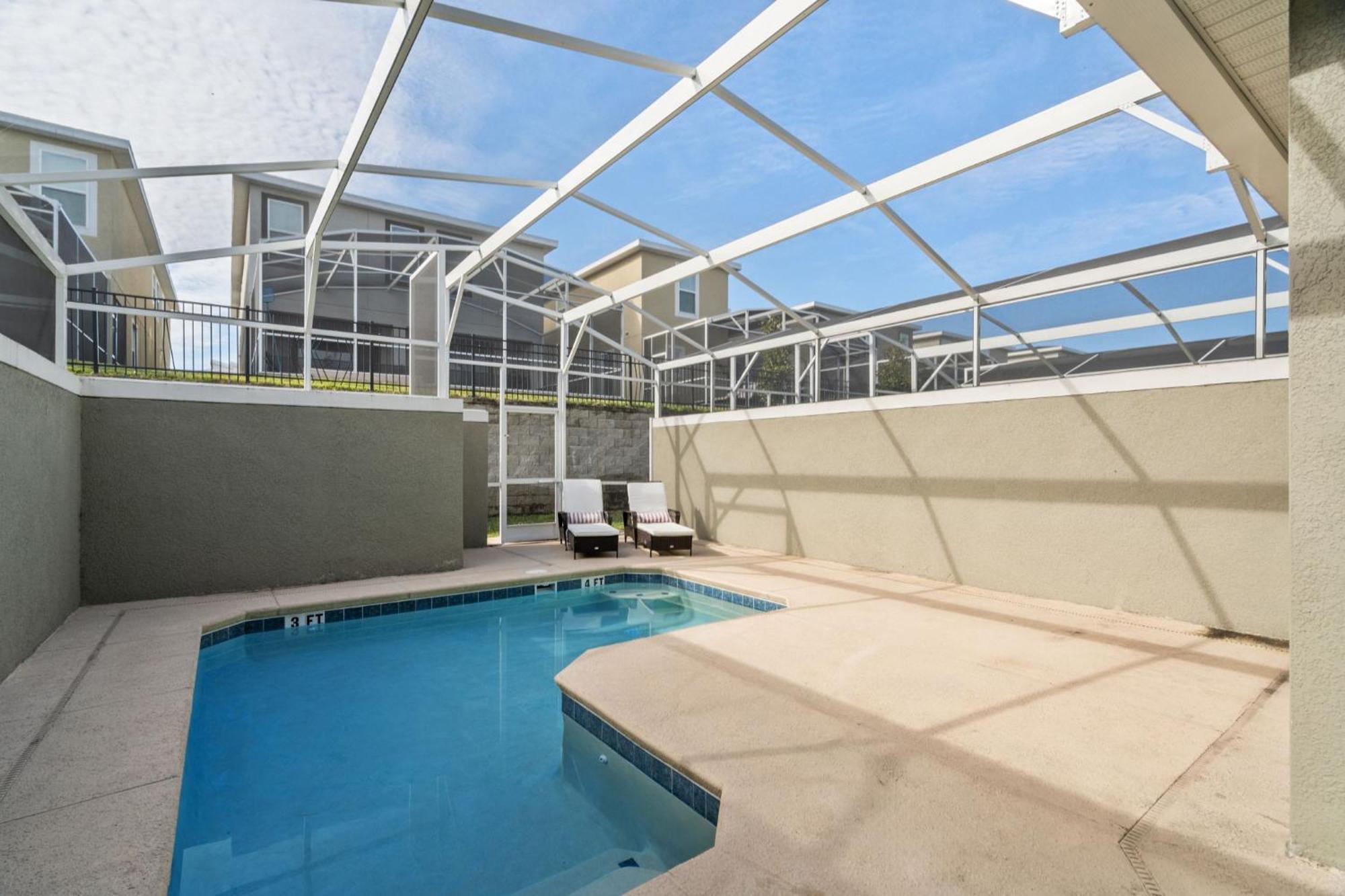 Amazing 4 Bed Home W Private Pool Close To Disney 1180King キシミー エクステリア 写真