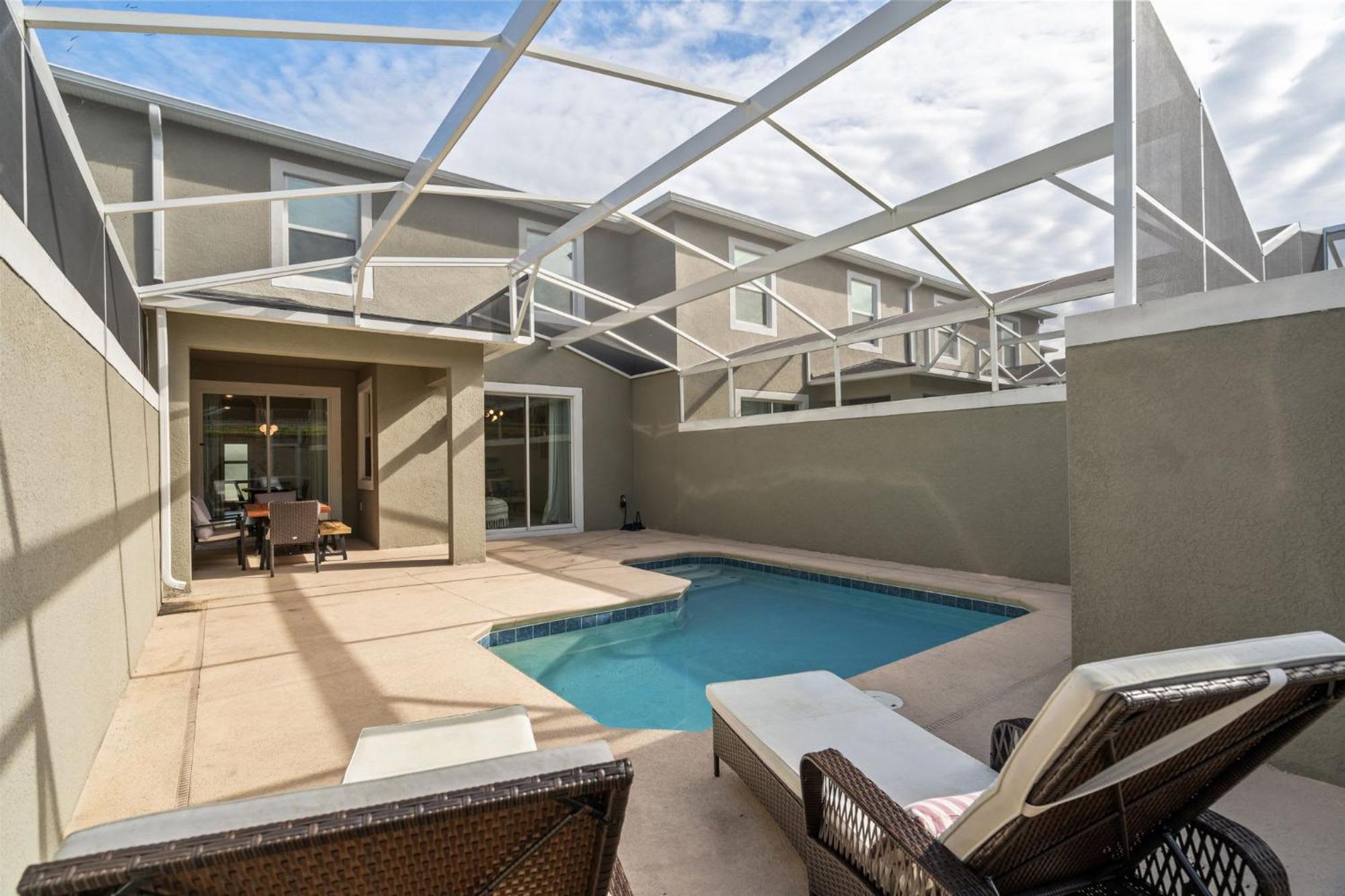 Amazing 4 Bed Home W Private Pool Close To Disney 1180King キシミー エクステリア 写真